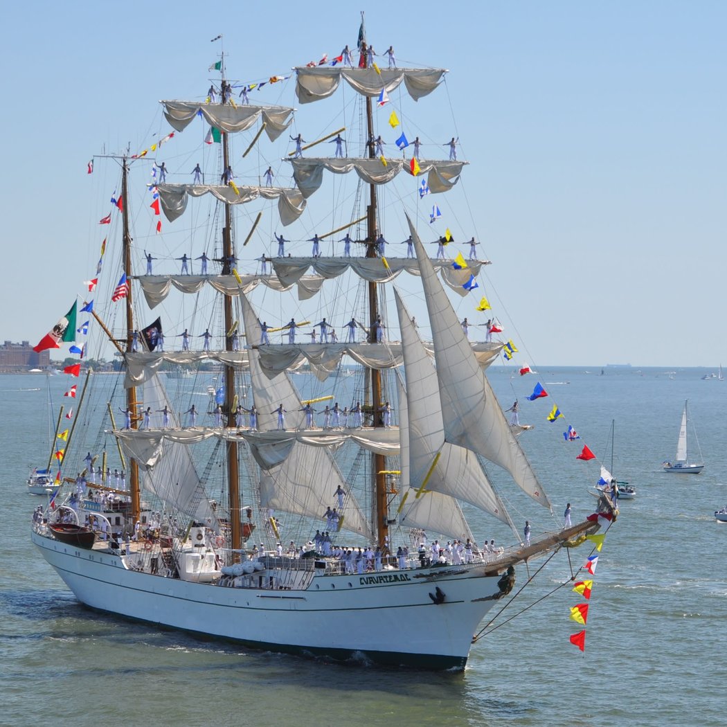 Sail4th 250 Grand Review of Tall Ships